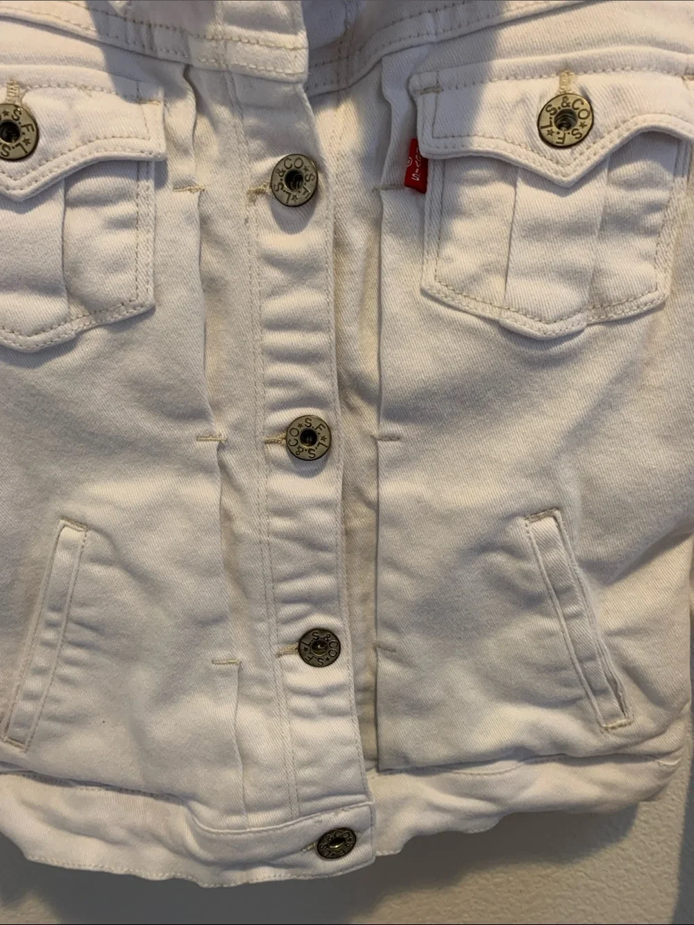 Levi's Girls “Trucker” Denim Trucker Jacket M​